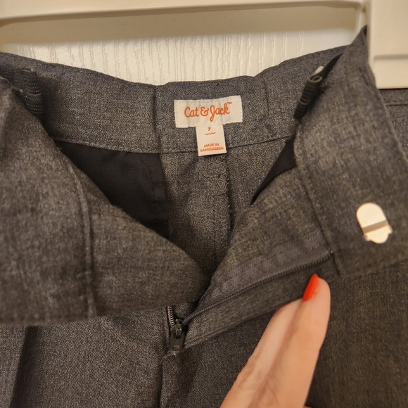 Cat & Jack Gray Suit - Size 7 - Picture 7 of 7